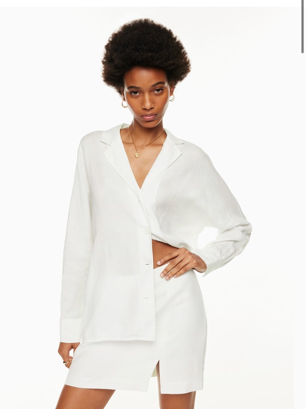 Freeform Linen Shirt